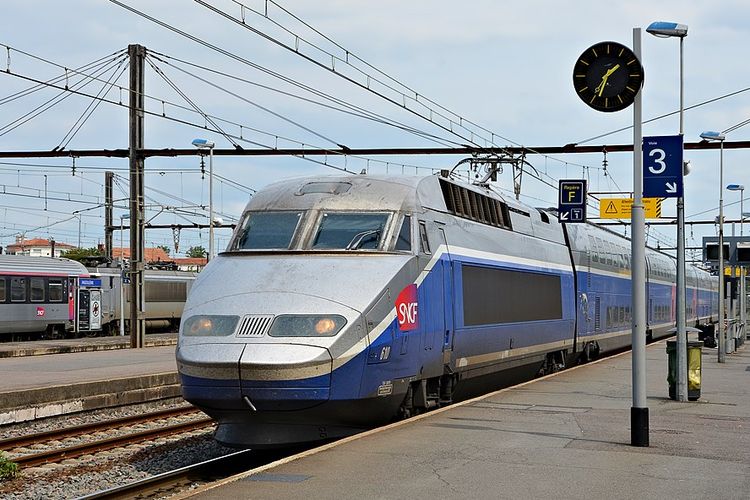 TGV di Perancis.