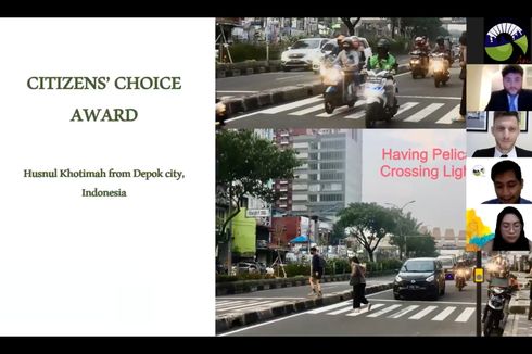 Ini Alasan Pemenang Kontes Foto Asia Pilih Zebra Cross Margonda