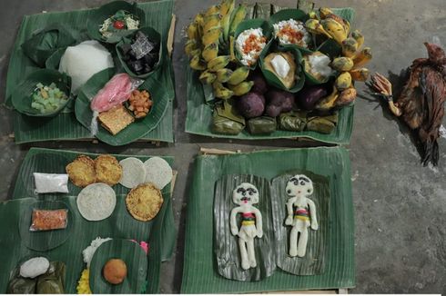 Sajen Pepak Ageng dan Alit, Tradisi di Keraton Surakarta