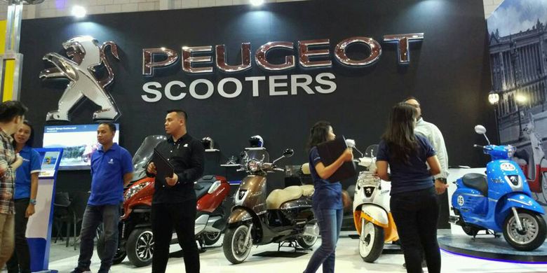 Peugeot Scooter ikut berpartisipasi dalam ajang Jakarta Fair Kemayoran
