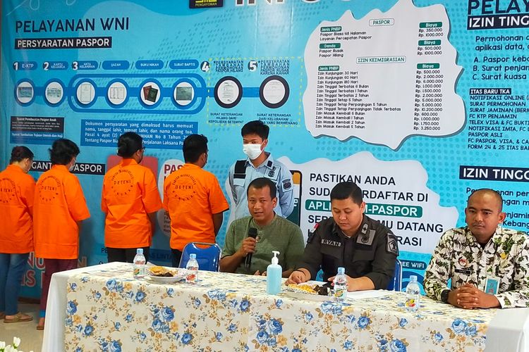 Pres rilis penangkapan 3 WN Malaysia di pelabuhan Daapiton Lumbis Nunukan Kaltara. Perlintasan tradisional masih marak di wilayah Lumbis