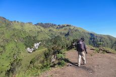 Jumlah Pendaki yang Rayakan Tahun Baru di Gunung Merbabu Menurun