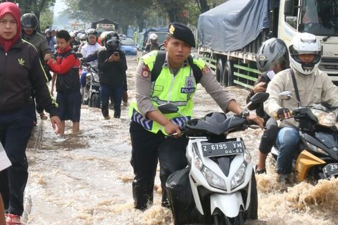 Pompa Air Disiagakan 24 Jam untuk Atasi Banjir di Rancaekek