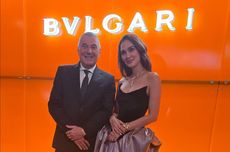 Hadiri Acara Bvlgari dengan Lisa Blackpink, Luna Maya Tampil Cantik dengan "Ball Gown"