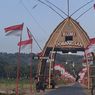 BERITA FOTO: Ribuan Bendera Merah Putih Membelah Sawah di Kulon Progo