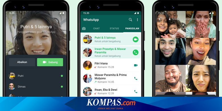 WhatsApp Luncurkan Fitur "Joinable Call" untuk Panggilan Grup, Apa Itu? - Vimarsana News
