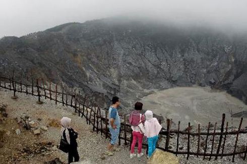  Aktivitas Wisata Ditutup Pasca-Gunung Tangkuban Parahu Erupsi