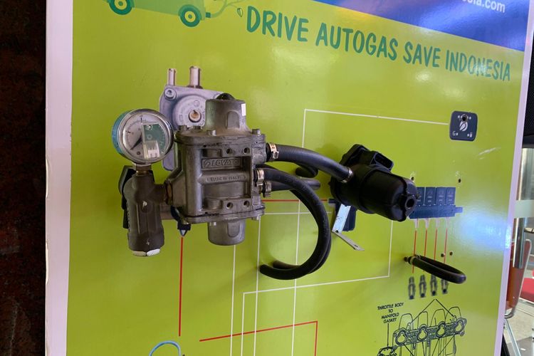 converter kit agar mobil bisa menenggak bensin dan gas.