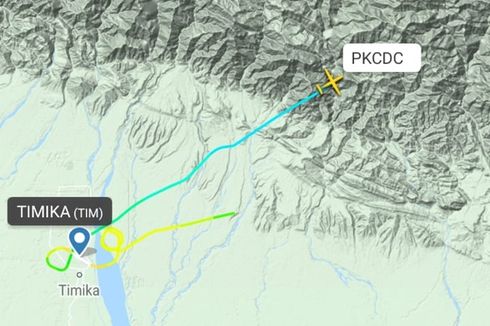 Sebuah Pesawat Pengangkut Beras Hilang Kontak dalam Perjalanan ke Ilaga, Papua