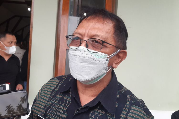 Ketua Tim Ahli Satgas Percepatan Penanggulangan Covid-19 Kabupaten Klaten, dr Ronny Roekmito.
