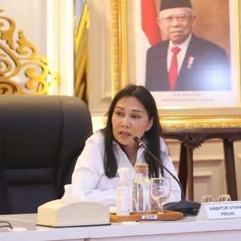 Direktur Utama Peruri Dwina Septiani Wijaya. 