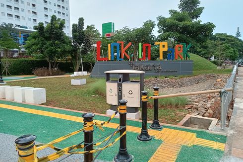 Belum Diresmikan, Taman Baru Link In Park Jakpus Masih Ditutup untuk Umum