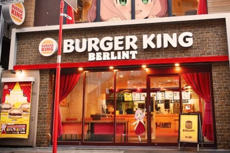 Burger King Japan bawa Spy x Family Berlint ke dunia nyata