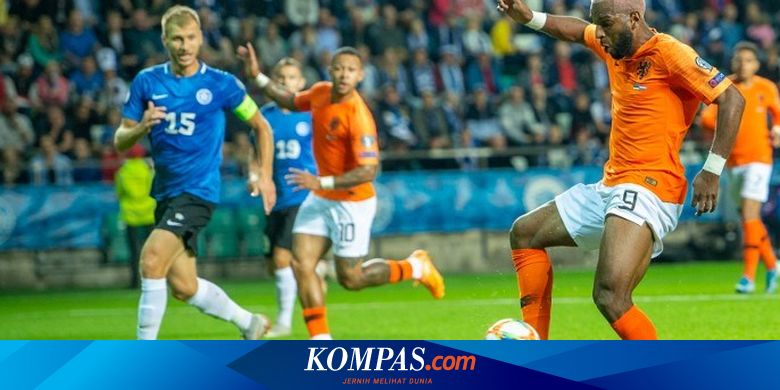 Estonia Vs Belanda Ryan Babel Cetak 2 Gol De Oranje Menang Telak Halaman All Kompas Com