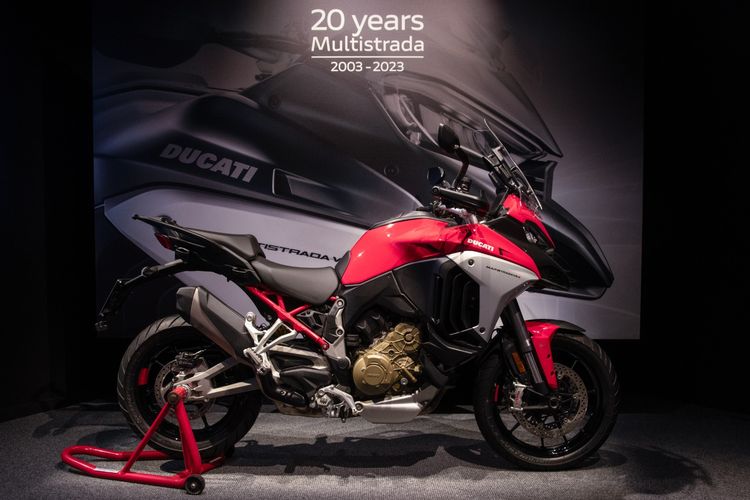 Ducati Multistrada genap berusia 20 tahun di 2023