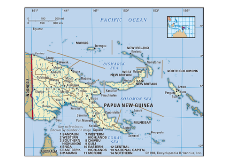 Sejarah Papua Nuigini dan Bentuk Bilateral dengan Indonesia