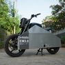 Modifikasi Bajaj Pulsar 180 Listrik Ala Tesla Cybertruck