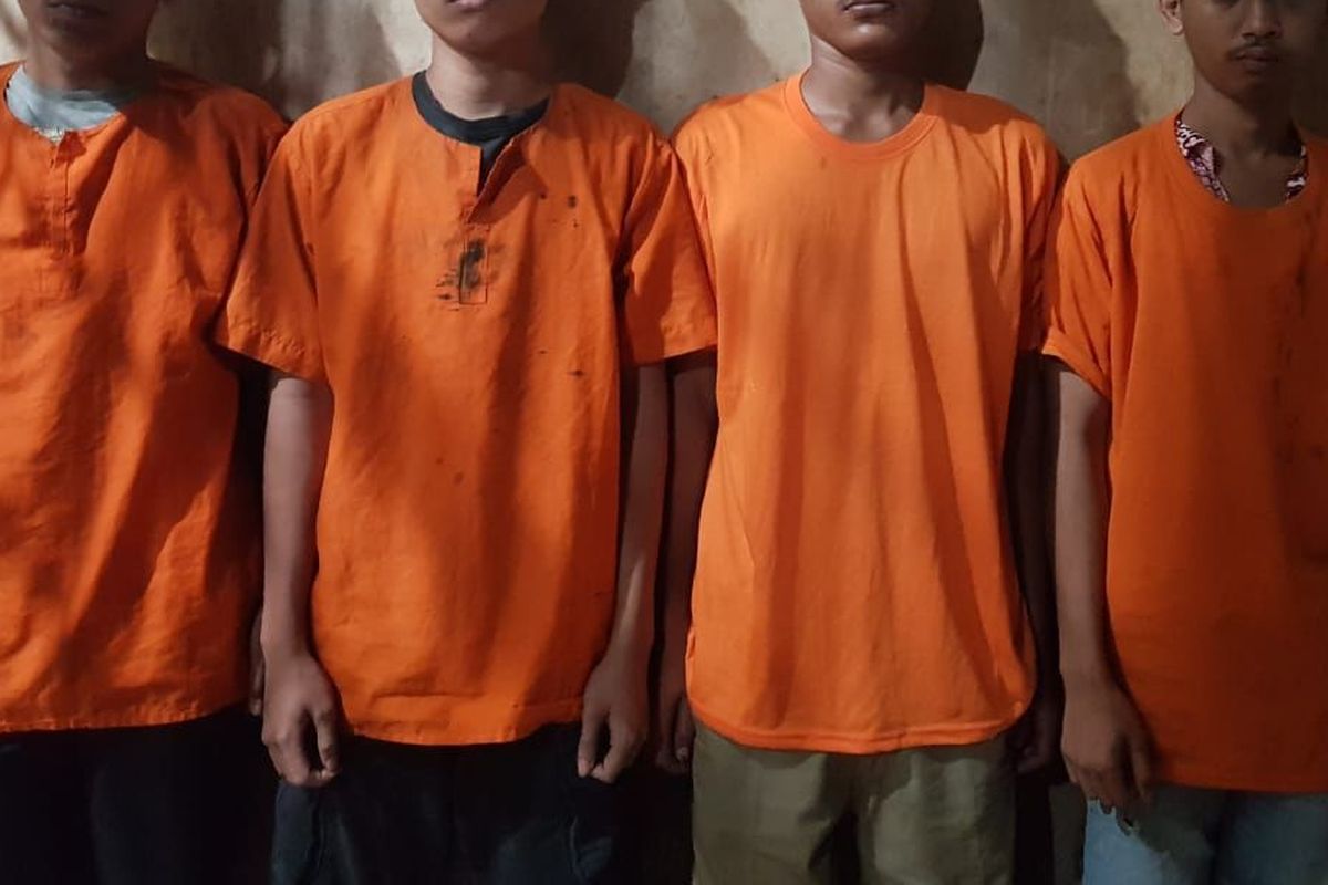 Empat pemerkosa mahasiswi asal Kota Medan, Sumut
