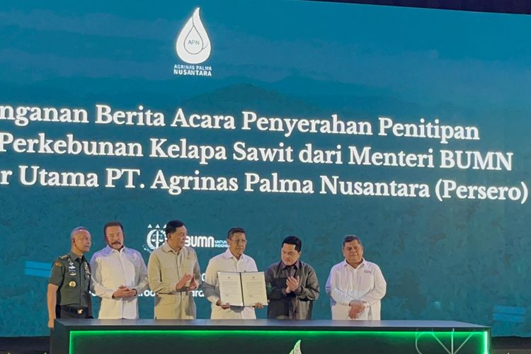 Kejagung Serahkan 221.000 Hektar Lahan Sawit Sitaan dari Duta Palma ke BUMN