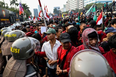 Demo Mahasiswa, Tiga Rute Transjakarta dari Tanah Abang Stop Beroperasi