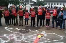 Peringati Hari Kebebasan Pers International, Jurnalis Bandung Gelar Aksi