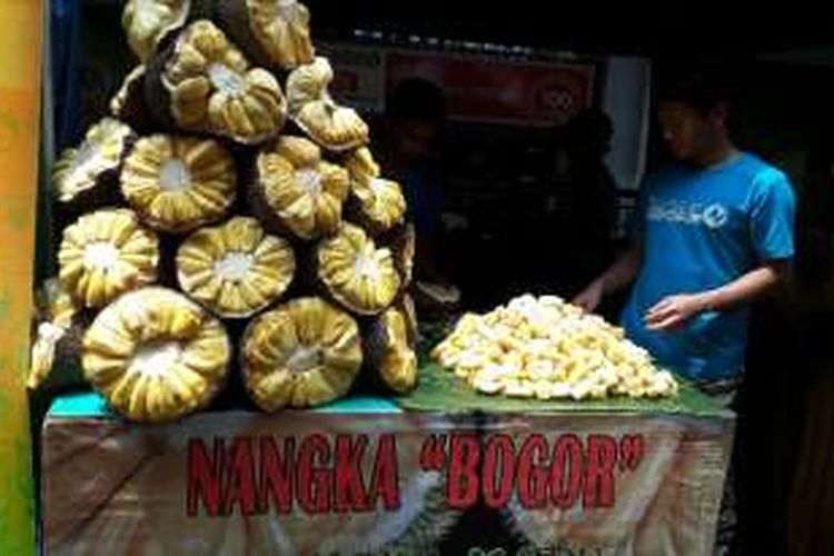 Kios Nangka Bogor ini mampu menjual 2 ton lebih nangka dalam 2 hari festival.