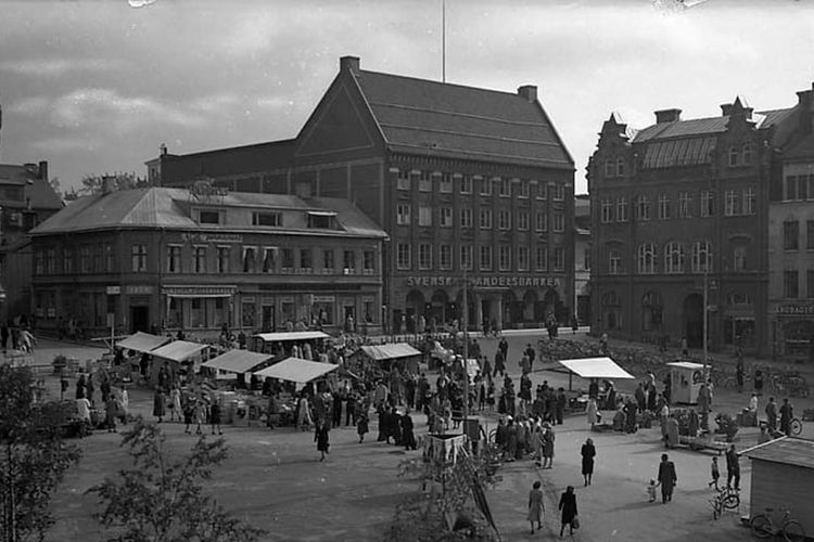 Kondisi kota Ostersund, Swedia saat terserang pandemi virus flu Spanyol di tahun 1918