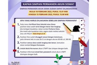 Perhatikan 5 Hal Ini Sebelum Simpan Permanen Akun LTMPT