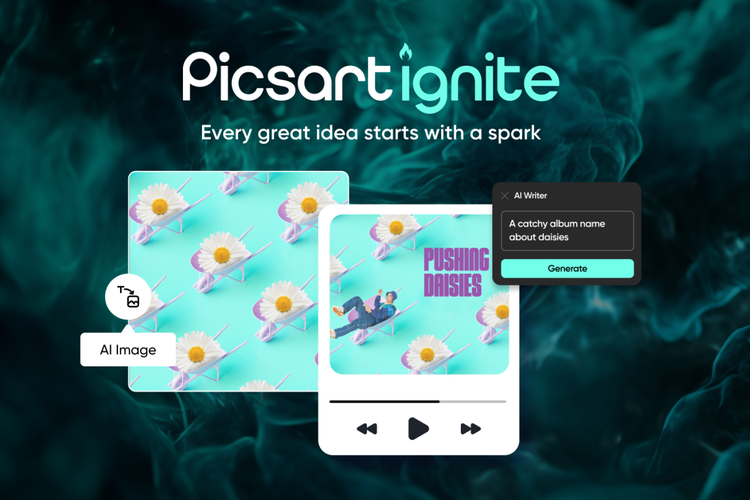 Aplikasi edit foto populer, Picsart meluncurkan serangkaian fitur baru berbasis kecerdasan buatan (artificial intelligence/AI), disebut PicsArt Ignite. PicsArt Ignite ini mencakup beragam alat atau tools bertenaga AI yang memungkinkan pengguna menghasilkan video, gambar, GIF, logo, latar belakang (background), kode QR, dan stiker.