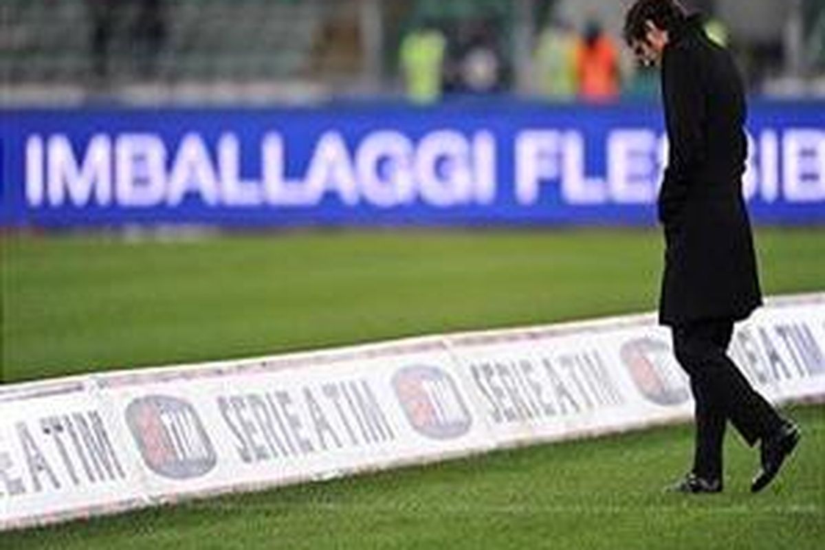 Pelatih Juventus, Ciro Ferrara.