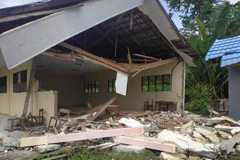 Gempa Mamuju dan Majene, 27 Sekolah Rusak Ringan hingga Berat