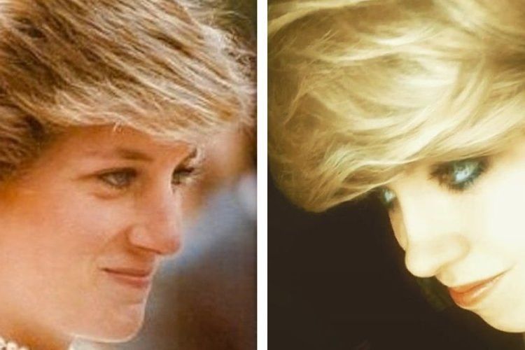 Potongan rambut mirip Putri Diana.