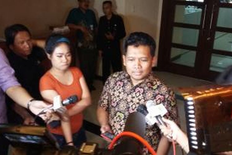 Kepala Bidang Humas Kementerian Agama RI, Rosidin Karidi, saat ditemui di Kantor Kemenag, Jakarta Pusat, Jumat (25/9/2015). 