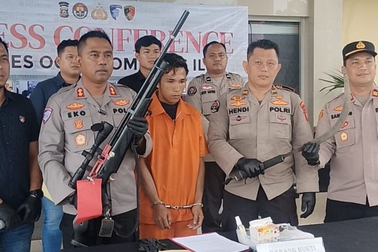 Kronologi Pria di OKI Sumsel Tembak Tetangga Saat Bela Mertua