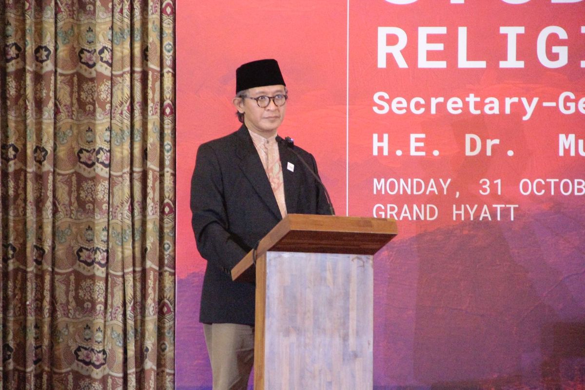 Wakil Sekretaris Jenderal Pengurus Besar Nahdlatul Ulama (PBNU) sekaligus juru bicara forum Religion 20 (R20), Muhammad Najib Azca.