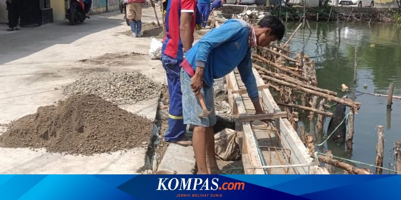 Cegah Banjir Rob, Pemkot Jakut Bangun Turap Embung Kawasan Si Pitung - Vimarsana News