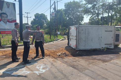 Lagi, Kecelakaan di Salib Putih JLS, Truk Blong Tabrak Sepeda Motor