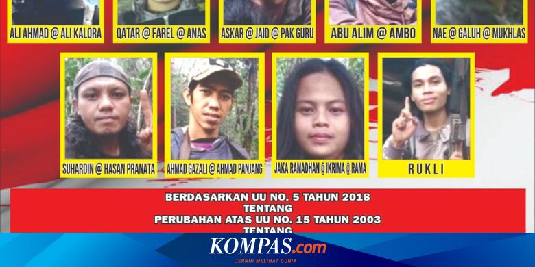 Polisi Berhasil Ungkap Identitas 2 Jenazah DPO Teroris Poso - Vimarsana News