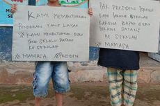 Viral, Foto Siswa SD di Mamasa Mengadu ke Presiden Jokowi Usai Guru Jarang Datang