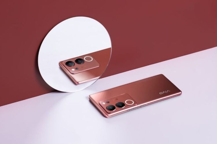 vivo V29 memiliki desain yang stylish. 