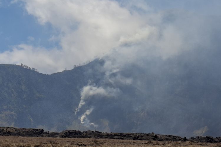 Kebakaran Bromo, Pemprov Jatim Tambah 2 Truk Pemadam dan 1 Helikopter