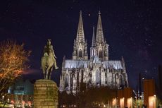 Dimulai Tahun 1248, Pembangunan Katedral Cologne Tanpa Alat Listrik dan Mesin Modern?
