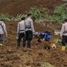 BERITA FOTO: Anjing Pelacak Diterjunkan Cari Korban Gempa