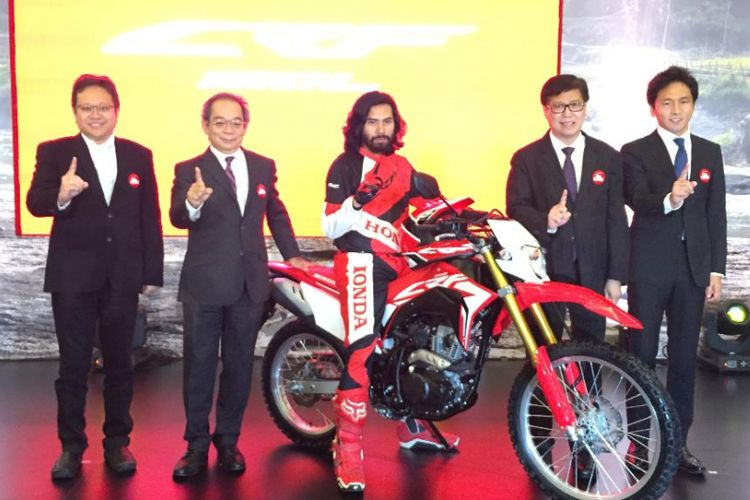 Honda CRF 150L resmi meluncur di Indonesia