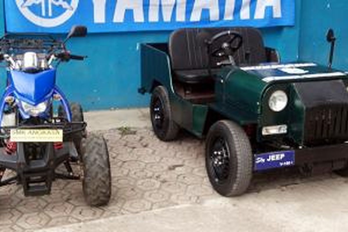 ATV dan prorotipe Jeep ini bermesin Yamaha V-ixion.
