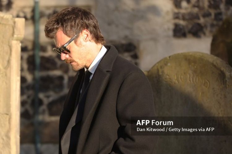 Harry Styles saat menghadiri pemakaman Liam Payne