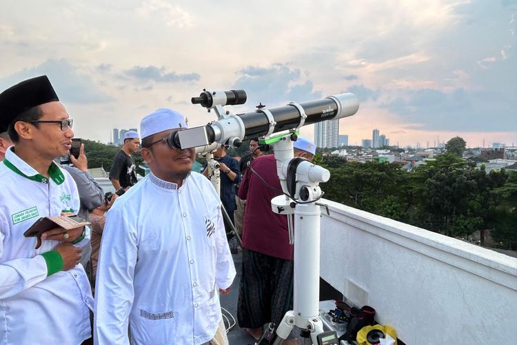 Rukyatul Hilal di Basmol, Dua Teleskop Disiapkan Sejak Sore