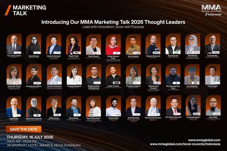 MMA Marketing Talk 2026 Segera Digelar, Bahas Masa Depan Industri Pemasaran Indonesia