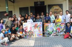 Seniman Thailand Serukan Perdamaian dari Borobudur