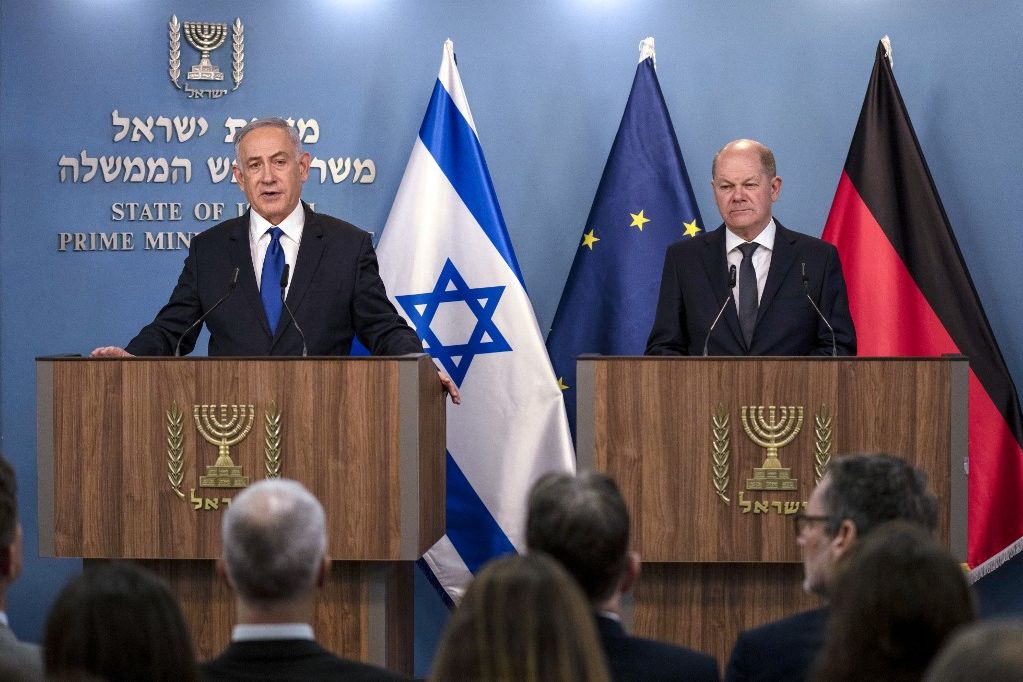 Datangi PM Israel, Kanselir Jerman Serukan Kesepakatan Gencatan Senjata Jangka Panjang